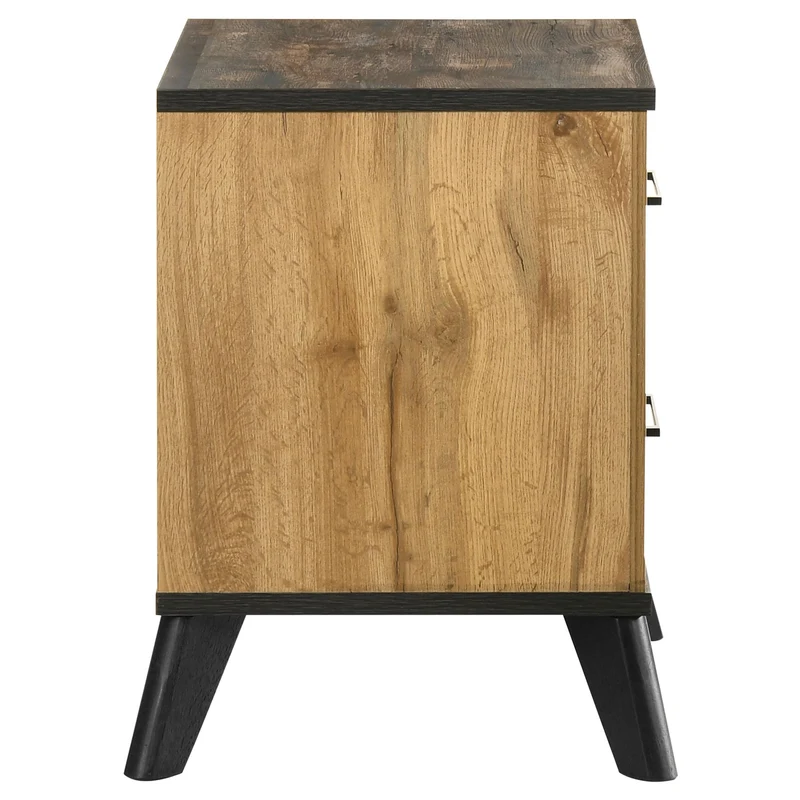 Coaster Furniture Kaywood 225002 2-Drawer Nightstand Bedside Table - Natural Pine
