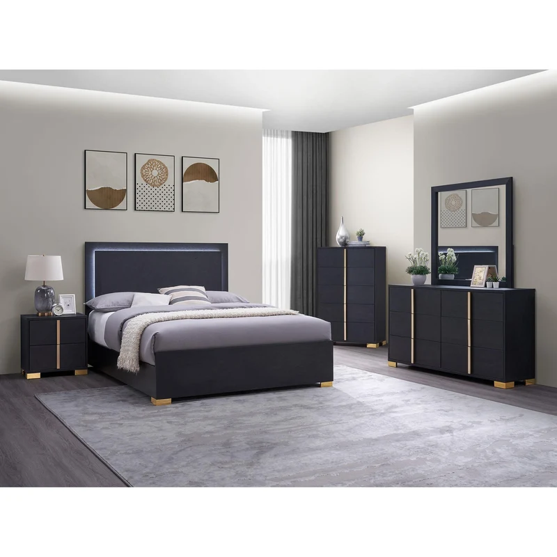 Coaster Furniture Marceline 222833 6-Drawer Dresser - Black