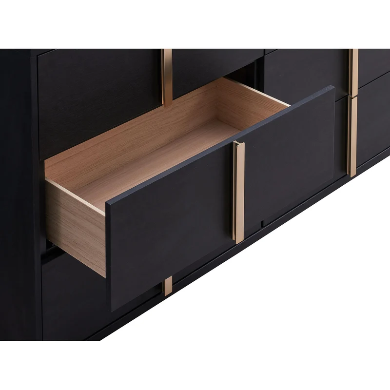 Coaster Furniture Marceline 222833 6-Drawer Dresser - Black