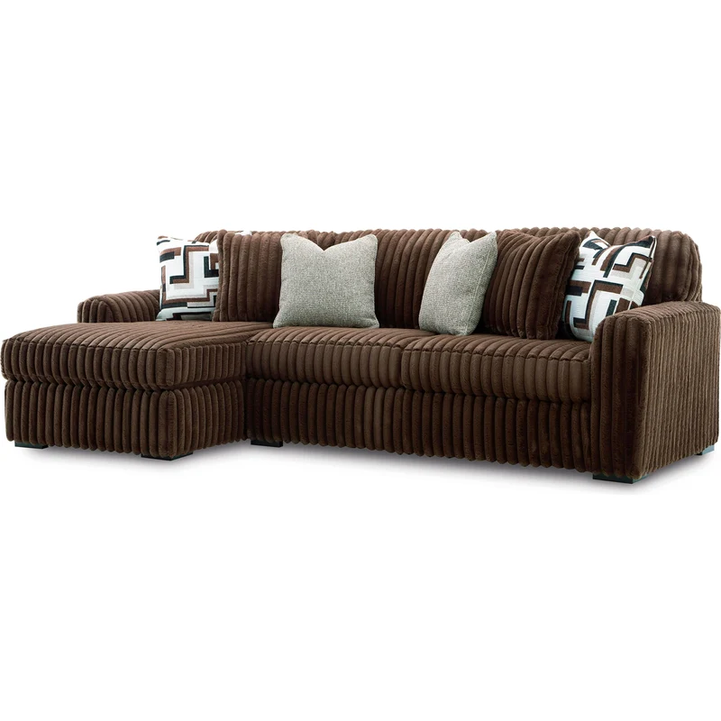 Signature Design by Ashley Midnight-Madness 98104S1 2 pc Sectional Sofa with Chaise