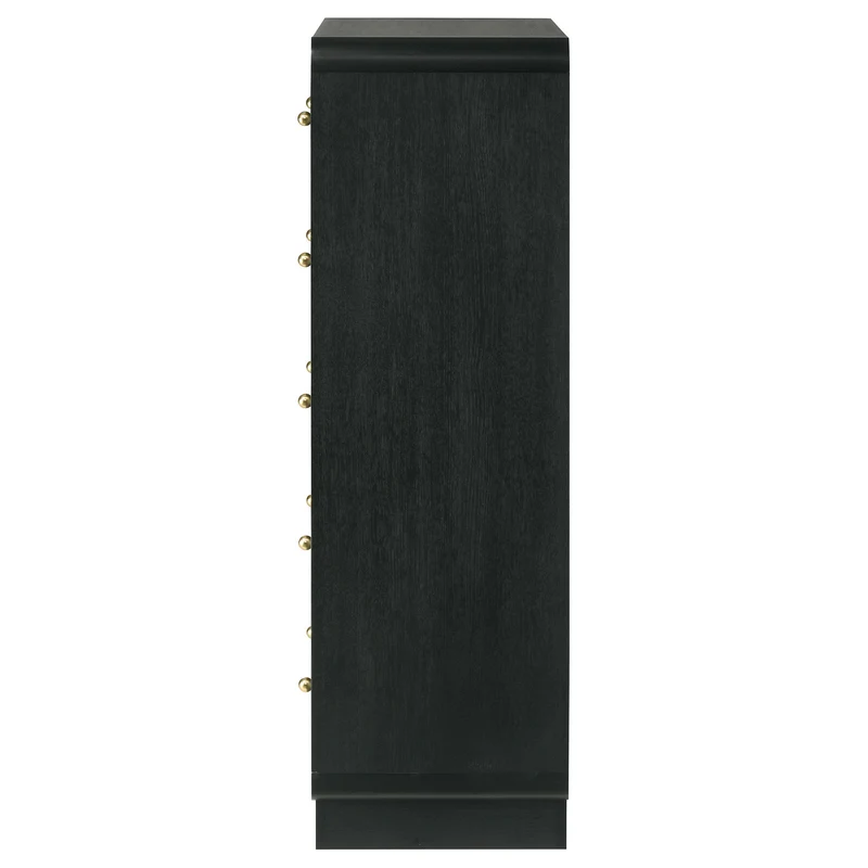 Coaster Furniture Cavelle 223665 5-Drawer Chest of Drawers - Black