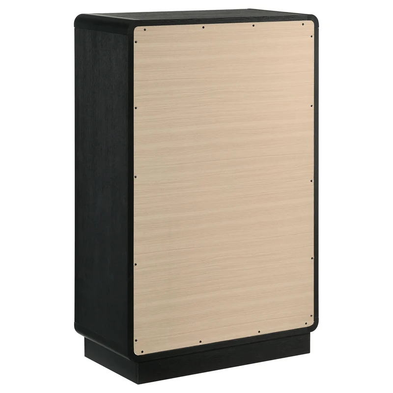 Coaster Furniture Cavelle 223665 5-Drawer Chest of Drawers - Black