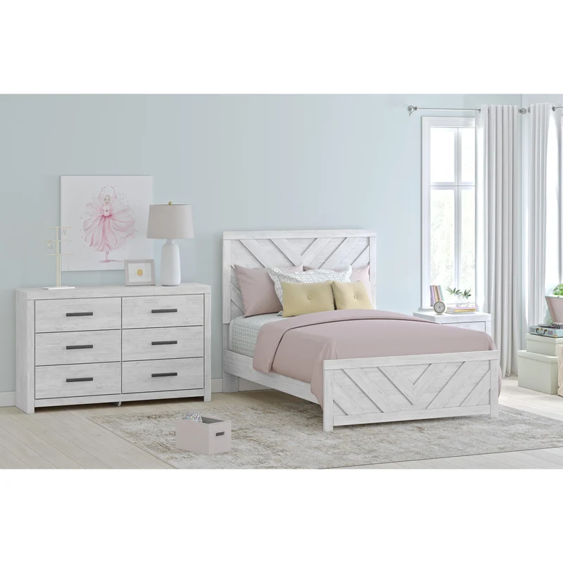 Signature Design by Ashley Cayboni B3788B14 6 pc Full Panel Bedroom Set