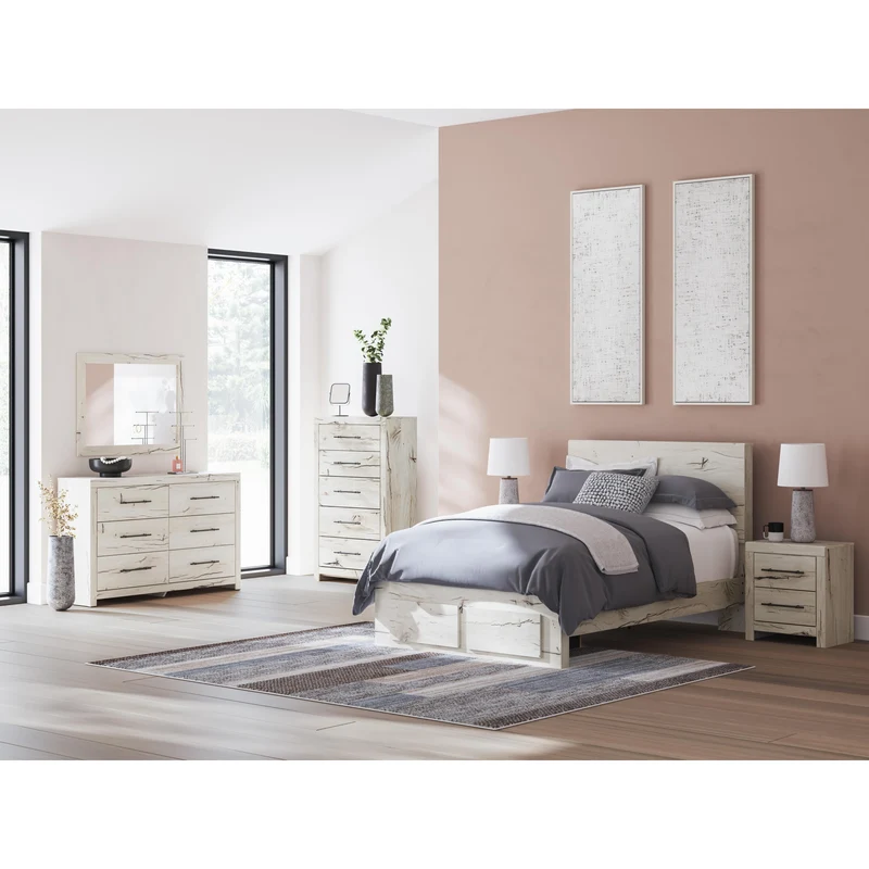 Signature Design by Ashley Lawroy B2310B54 6 pc Full Panel Bedroom Set