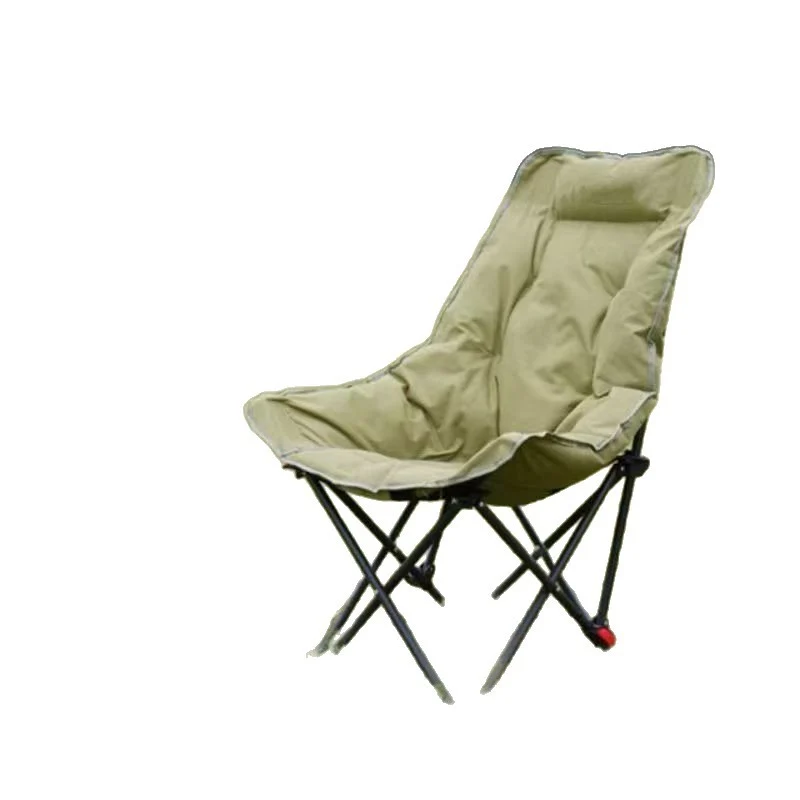 Modern Minimalist Curved Oxford Cloth Steel Cotton Outdoor Chair Backrest For Garden