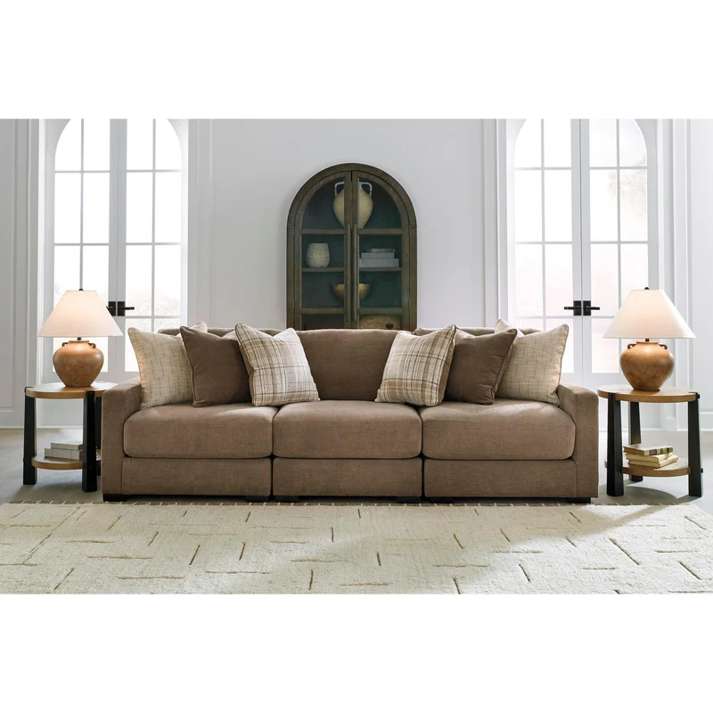 Benchcraft Camellia-Court Stationary Fabric Sofa 6820764/6820746/6820765