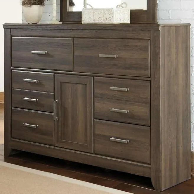 Signature Design by Ashley Juararo B251B35 6 pc King Poster Bedroom Set
