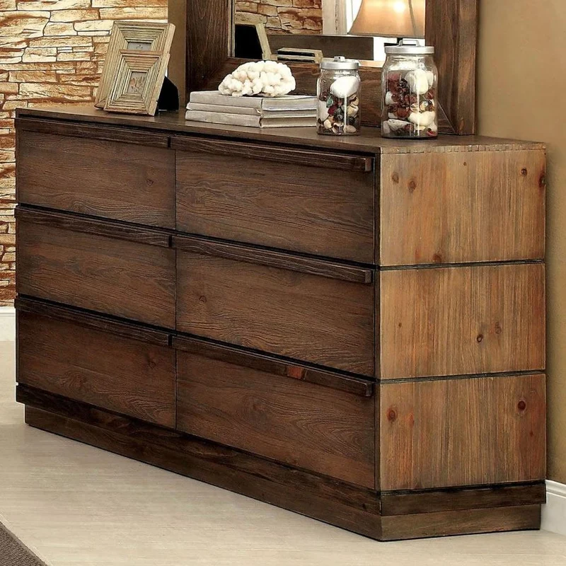 Furniture of America Coimbra 6-Drawer Dresser CM7623D