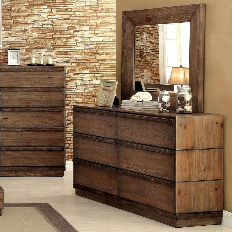 Furniture of America Coimbra 6-Drawer Dresser CM7623D