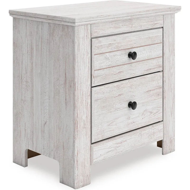 Signature Design by Ashley Makidern PCB1171-92 Two Drawer Night Stand