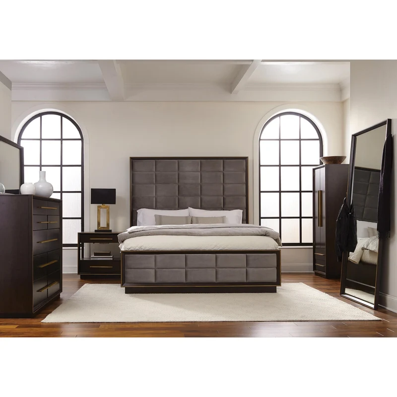 Coaster Furniture Durango 223261KE-S5 7 pc King Panel Bedroom Set