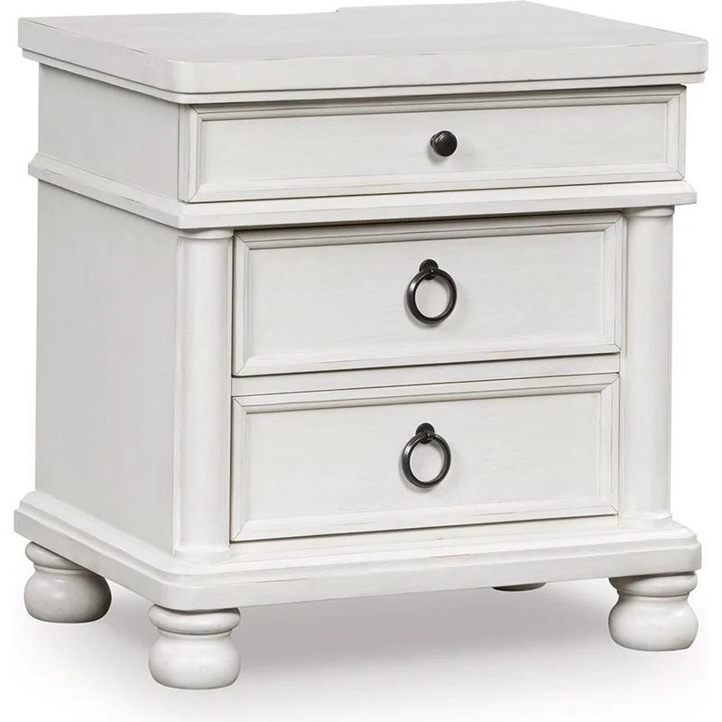 Signature Design by Ashley Rowlenstown PCB823-93 Three Drawer Night Stand