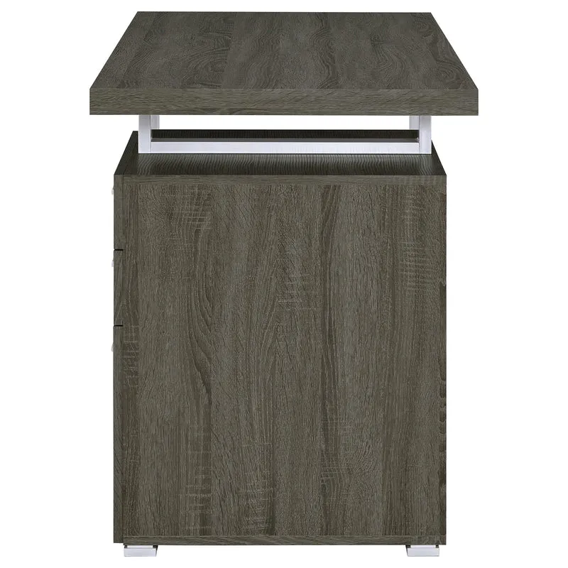 Coaster Furniture Brennan 800520 47-inch 3-Drawer Office Computer Desk - Weathered Grey
