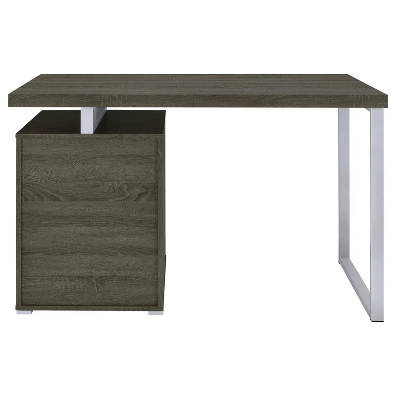 Coaster Furniture Brennan 800520 47-inch 3-Drawer Office Computer Desk - Weathered Grey