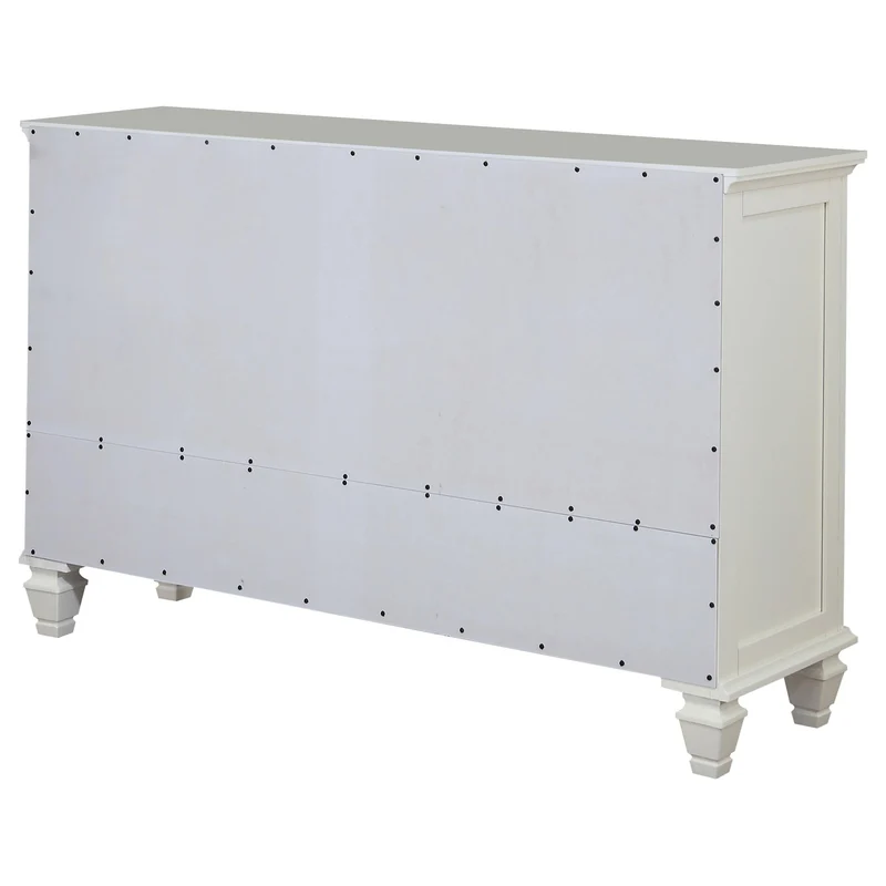 Coaster Furniture Sandy Beach 201303 11-Drawer Dresser - Cream White