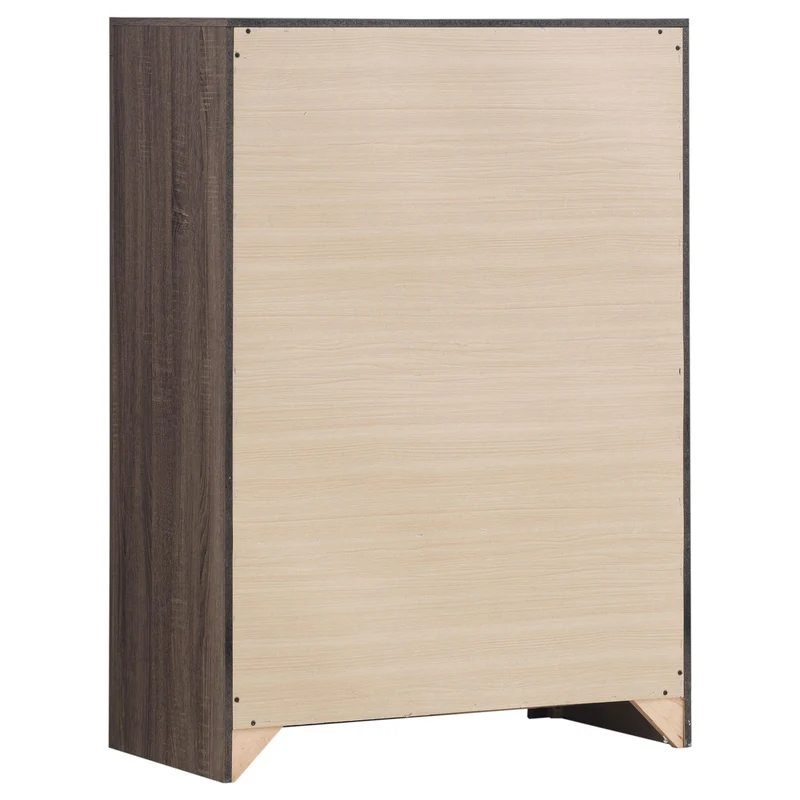 Coaster Furniture Brantford 207045 4-Drawer Bedroom Chest - Barrel Oak