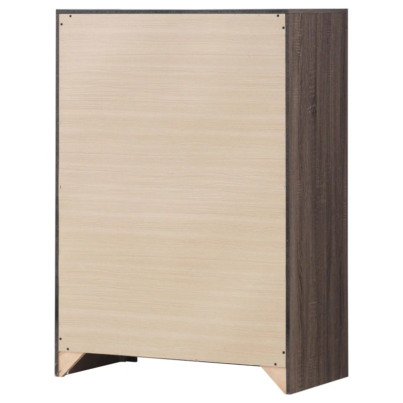 Coaster Furniture Brantford 207045 4-Drawer Bedroom Chest - Barrel Oak