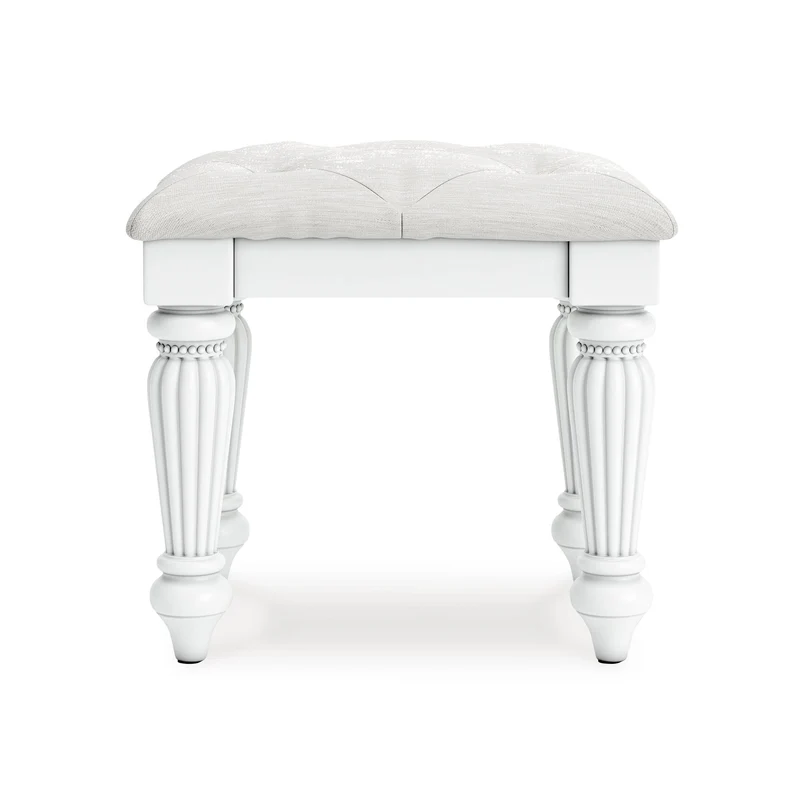 Signature Design by Ashley Kozlani PCB1819-01 Vanity Upholstered Stool