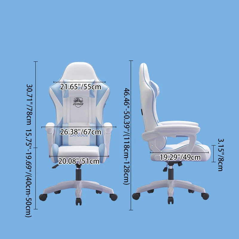 Modern Minimalist Rectangular Seat Cushion Polyvinyl Chloride Microfiber Leather Sponge Plywood Iron Desk Chair Armrest Backrest For Home Office