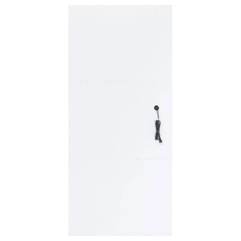 Coaster Furniture Zayan 969558 32 x 71 Inch Floor Mirror LED Lighting - White Gloss