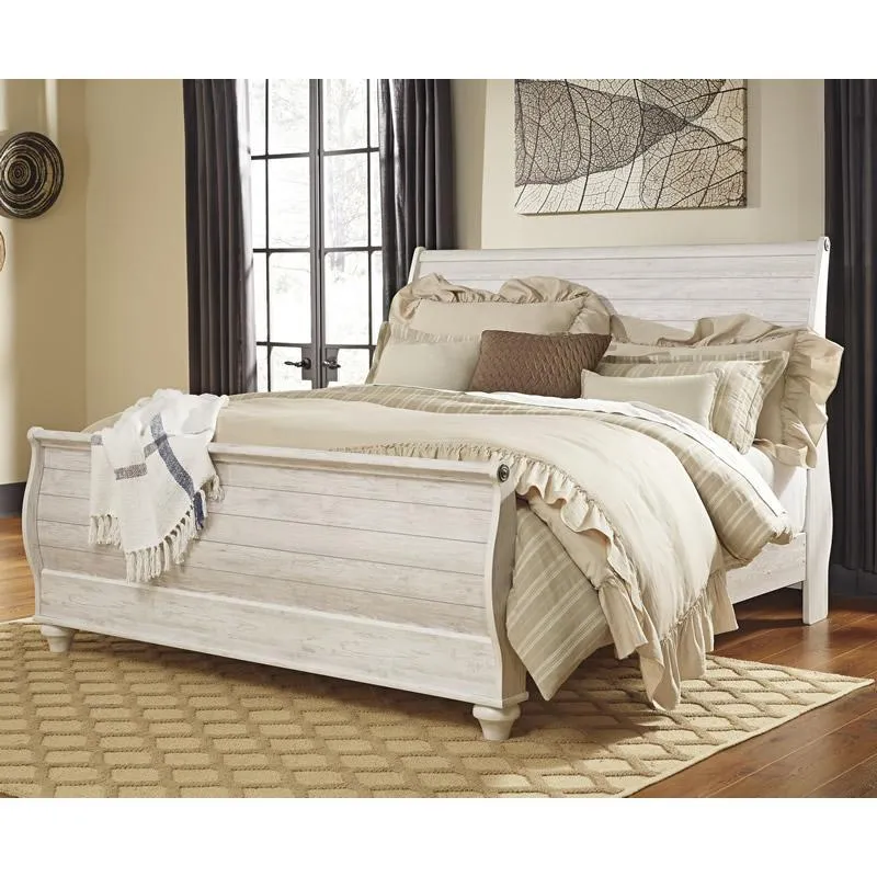 Signature Design by Ashley Willowton B267B42 6 pc King Sleigh Bedroom Set
