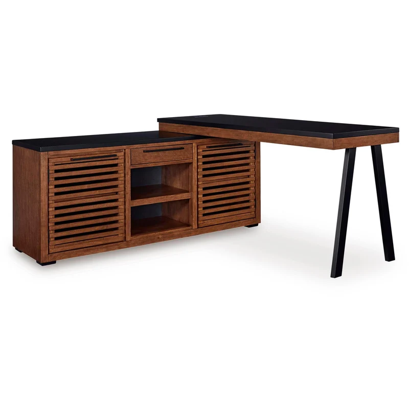 Signature Design by Ashley Kallari H737H1 Credenza with Desk Return