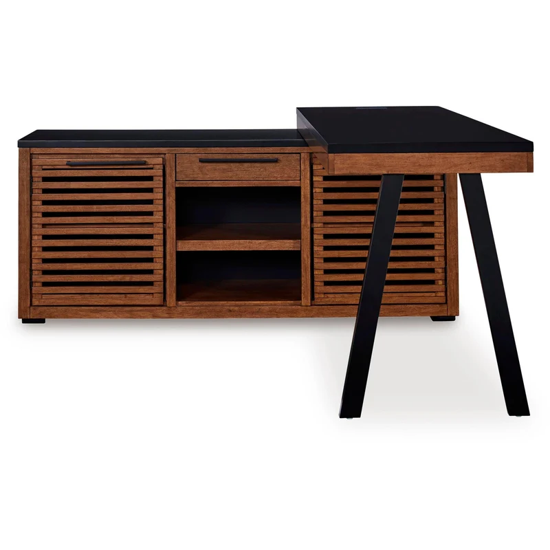 Signature Design by Ashley Kallari H737H1 Credenza with Desk Return