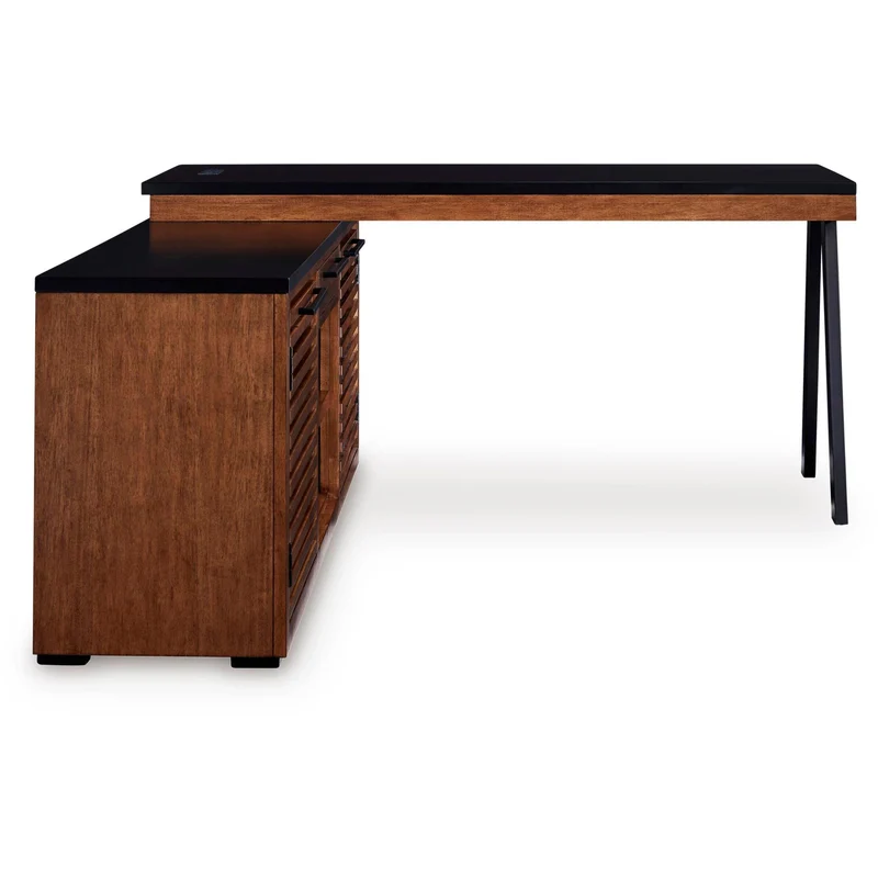 Signature Design by Ashley Kallari H737H1 Credenza with Desk Return