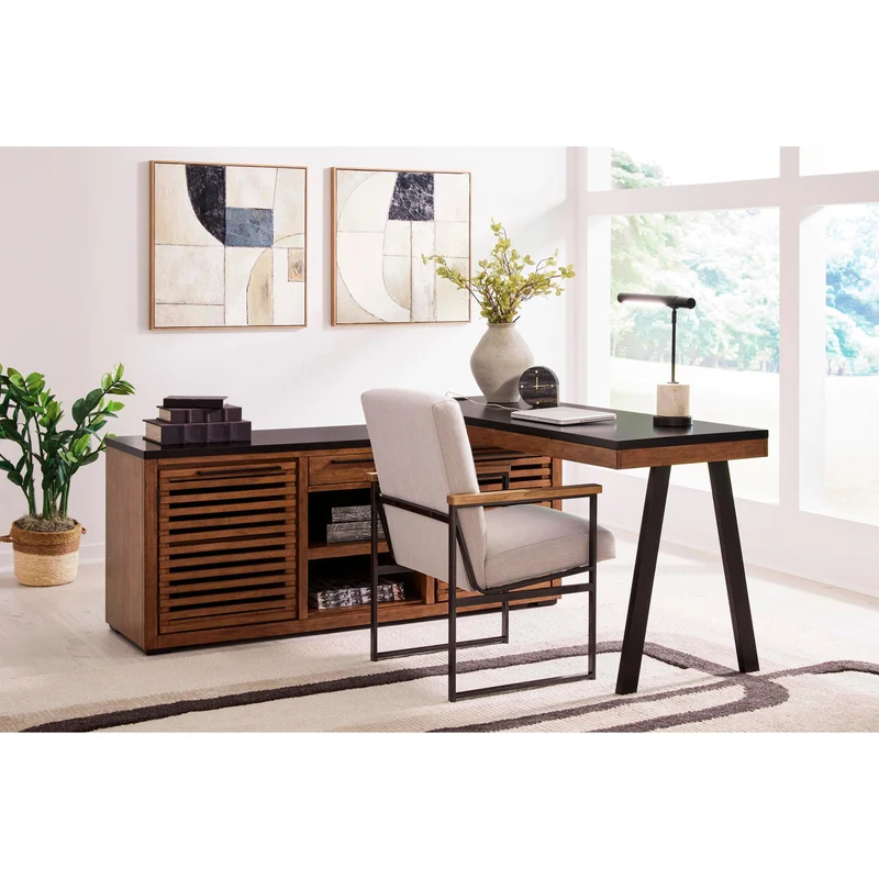 Signature Design by Ashley Kallari H737H1 Credenza with Desk Return