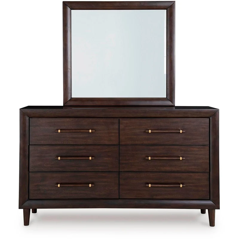 Benchcraft Dantenton 6-Drawer Dresser with Mirror B611-31/B611-36