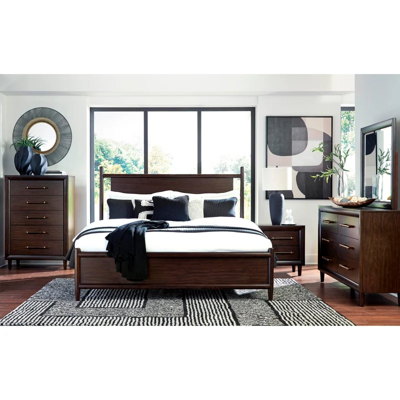 Benchcraft Dantenton 6-Drawer Dresser with Mirror B611-31/B611-36