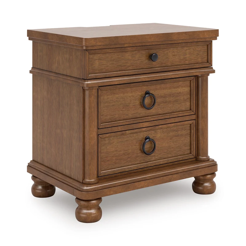 Signature Design by Ashley Rowlenstown PCB824-93 Three Drawer Night Stand