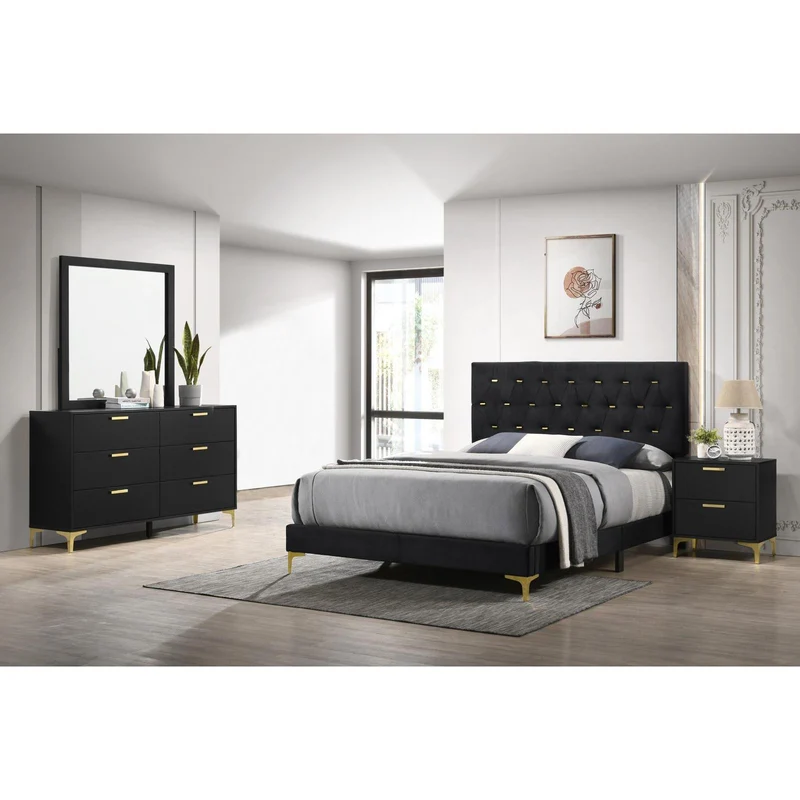 Coaster Furniture Kendall 224451KE-S4 6 pc King Panel Bedroom set