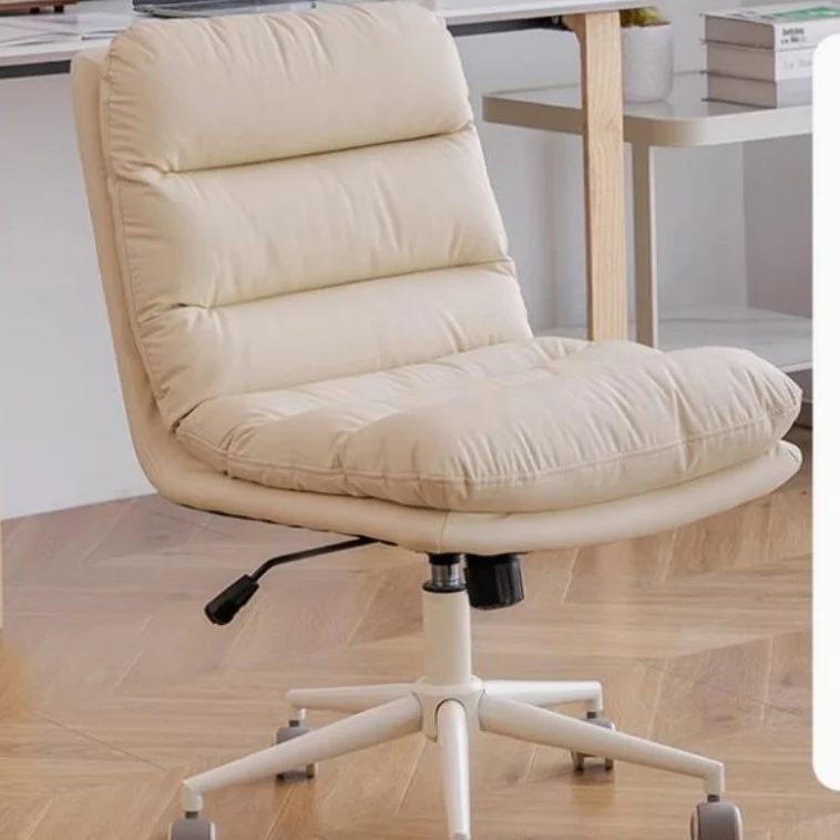 Contemporary Scandinavian Square High-Quality Faux Leather Plywood Steel Office Chair For Home Office