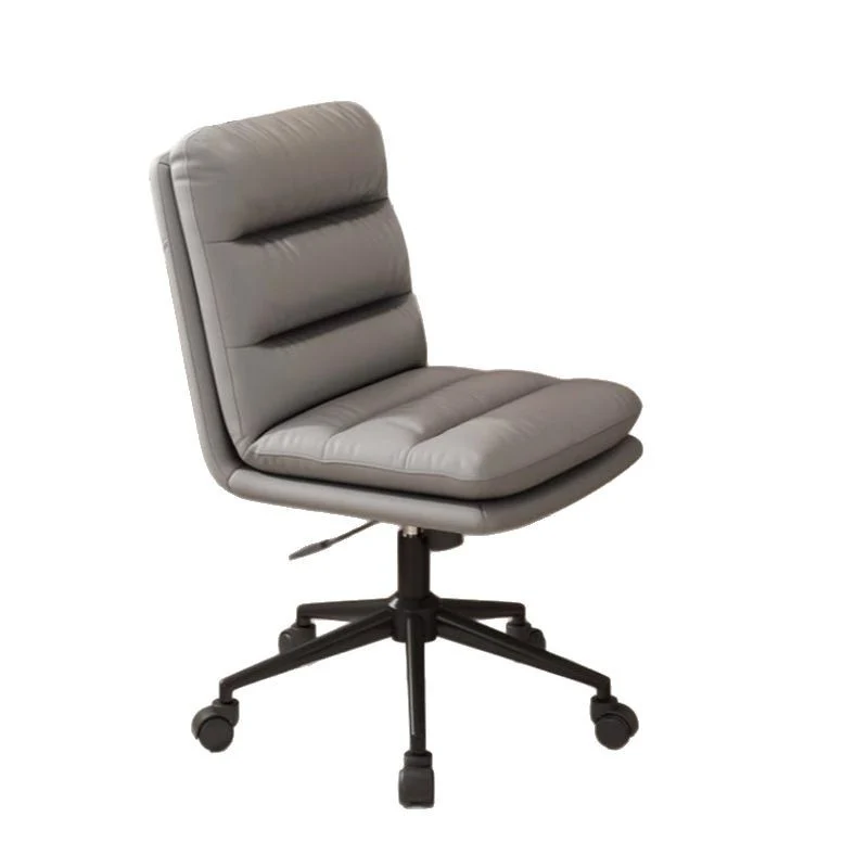 Contemporary Scandinavian Square High-Quality Faux Leather Plywood Steel Office Chair For Home Office