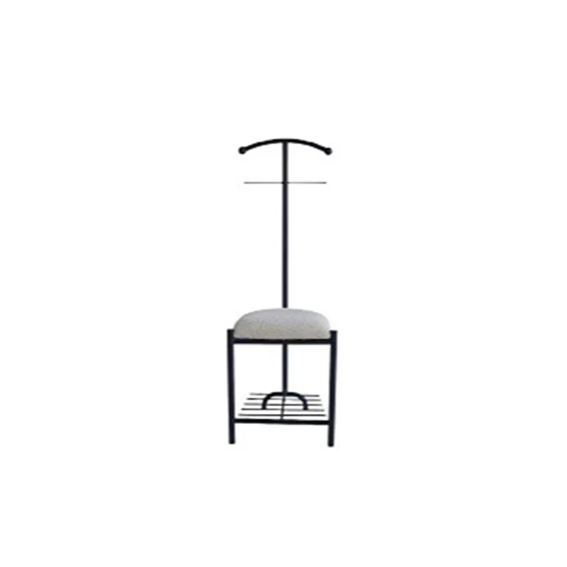 Modern Minimalist Iron Fabric Sponge Cushion Chair Backrest For Living Room