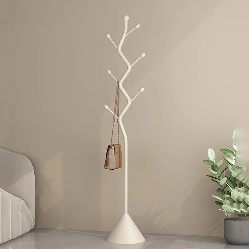 Modern Minimalist Branch-Style Carbon Steel End Table Spherical Hanging Point For Living Room