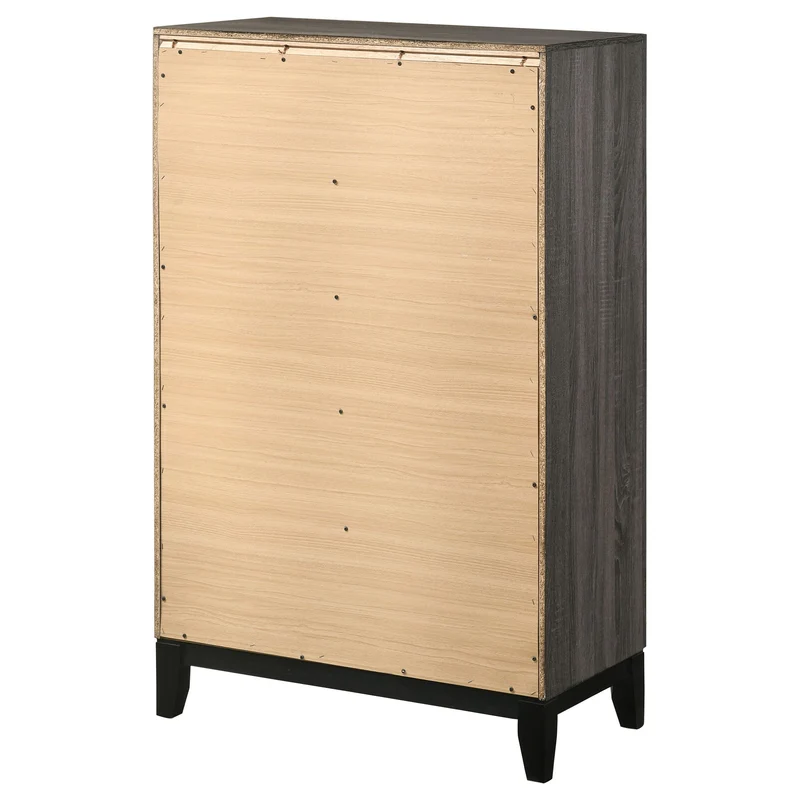 Coaster Furniture Watson 212425 5-Drawer Bedroom Chest - Grey Oak