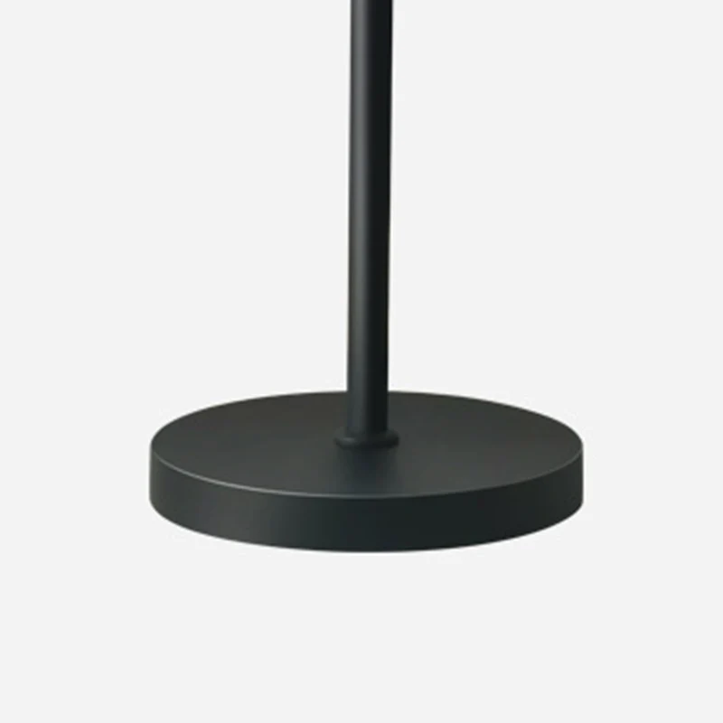 Modern Minimalist Outdoor Waterproof Round Cylindrical PE Iron LED Standing Floor Lamp For Garden
