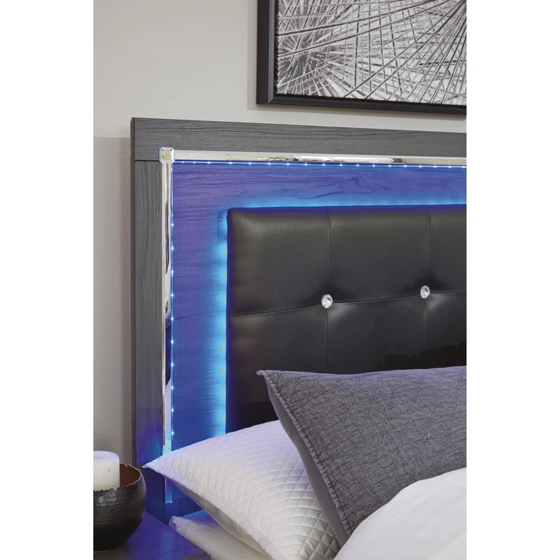 Signature Design by Ashley Lodanna B214-58 King/California King Upholstered Panel Headboard