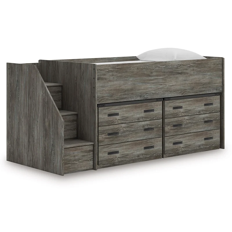 Signature Design by Ashley Frandern B4480B26 Twin Loft Bed with Drawer Storage