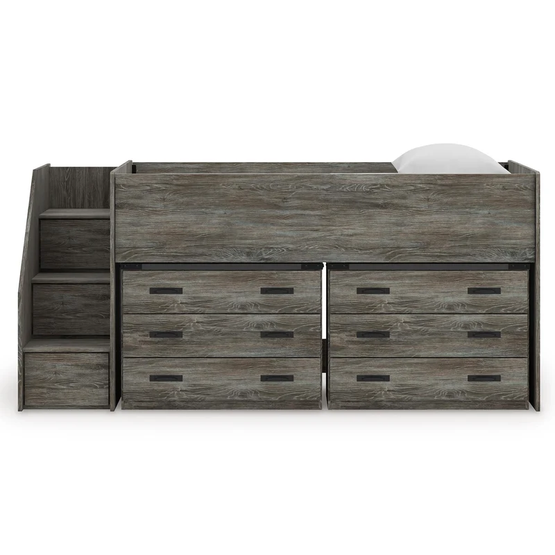 Signature Design by Ashley Frandern B4480B26 Twin Loft Bed with Drawer Storage