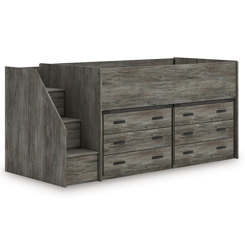 Signature Design by Ashley Frandern B4480B26 Twin Loft Bed with Drawer Storage