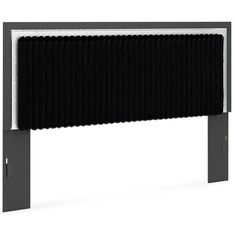 Signature Design by Ashley Zuraleus PCB3380-58 King Upholstered Panel Headboard