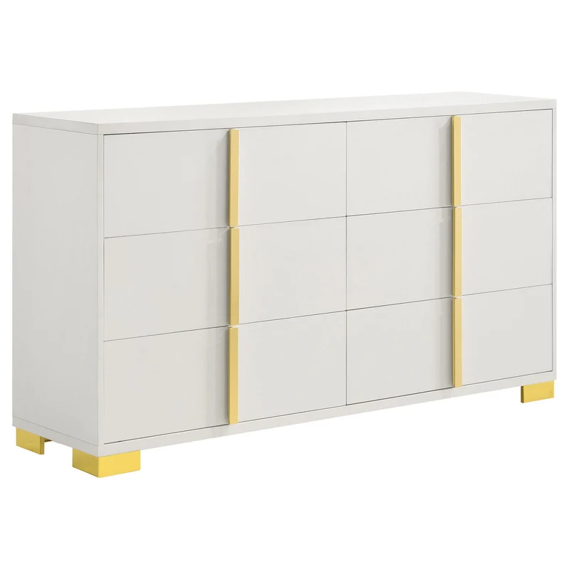 Coaster Furniture Marceline 222933 6-Drawer Dresser - White