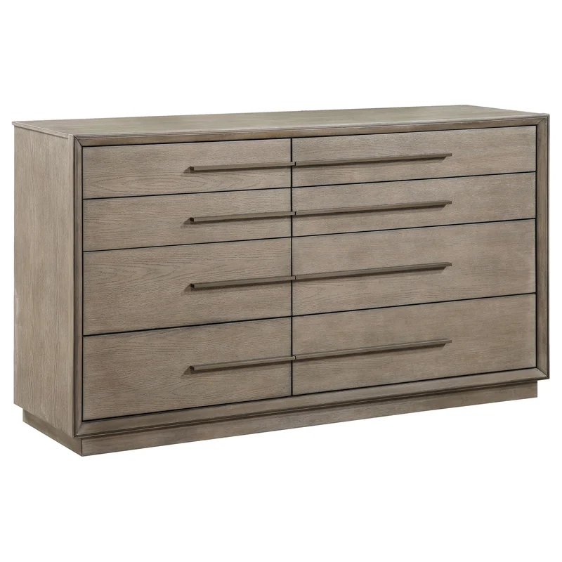 Coaster Furniture Durango 223273 8-Drawer Dresser - Taupe Oak