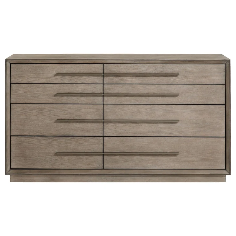 Coaster Furniture Durango 223273 8-Drawer Dresser - Taupe Oak