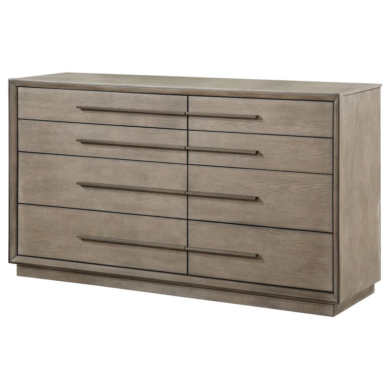 Coaster Furniture Durango 223273 8-Drawer Dresser - Taupe Oak