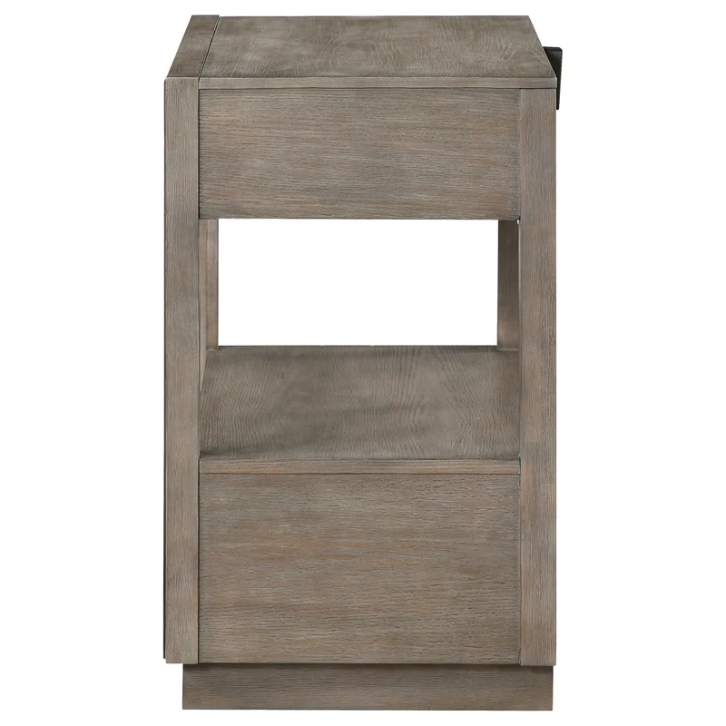 Coaster Furniture Durango 223272 2-Drawer Nightstand Bedside Table - Taupe Oak