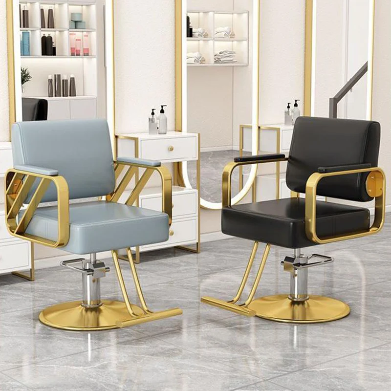 Modern Minimalist Stainless Steel Iron Electroplated Silver Faux Nappa Leather Sponge Chair Backrest Armrest Swivel For Living Room